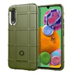 For Galaxy A90 5G Full Coverage Shockproof TPU Case(Army Green)