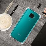 For Huawei Nova 5i Pro Four-Corner Anti-Drop Ultra-Thin Transparent TPU Phone Case(Transparent)