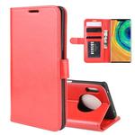 For Huawei Mate 30 Pro R64 Texture Single Fold Horizontal Flip Leather Case with Holder & Card Slots & Wallet(Red)