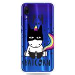 For Xiaomi Redmi Note 7 Pro / Redmi Note7    3D Pattern Printing Extremely Transparent TPU Phone Case(Batman)