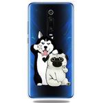For Xiaomi 9T / 9T Pro / Redmi K20 / Redmi K20 Pro     3D Pattern Printing Extremely Transparent TPU Phone Case(Self-portrait dog)