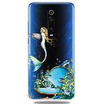 For Xiaomi 9T / 9T Pro / Redmi K20 / Redmi K20 Pro     3D Pattern Printing Extremely Transparent TPU Phone Case(Mermaid)