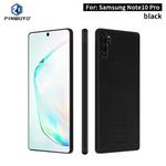 For Galaxy Note10 Pro PINWUYO Pin Rui Series Classical Leather, PC + TPU + PU Leather Waterproof And Anti-fall All-inclusive Protective Shell(Black)