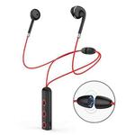 BT313 Magnetic Earbuds Sport Wireless Headphone Handsfree bluetooth HD Stereo Bass Headsets with Mic(Red)