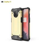 For Oneplus 7T Magic Armor TPU + PC Combination Case(Gold)