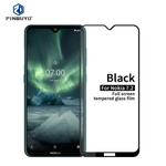 For Nokia 7.2 PINWUYO 9H 2.5D Full Screen Tempered Glass Film(Black)