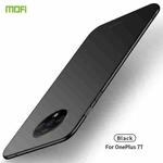 For Oneplus7T MOFI Frosted PC Ultra-thin Hard Case(Black)