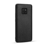 For Huawei Mate20 Pro Lychee Grain Cortex Anti-falling TPU Mobile Phone Shell Protective Case(Black)