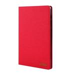 For Galaxy Tab S6 / T860 / T865 Cloth Teature Horizontal Flip PU Leather Case with with Holder & Card Slots & Pen Slot(Red)