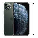For iPhone 11 Pro Hat-Prince 2 in 1 Full Glue 0.26mm 9H 2.5D Tempered Glass Full Coverage Protector + 0.2mm 9H 2.15D Round Edge Rear Camera Lens Tempered Glass Film