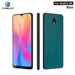 For Xiaomi RedMi 8A PINWUYO Pin Rui Series Classical Leather, PC + TPU + PU Leather Waterproof And Anti-fall All-inclusive Protective Shell(Blue)