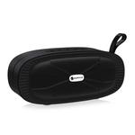 New Rixing NR4022 Portable Stereo Surround Soundbar Bluetooth Speaker with Microphone, Support TF Card FM(Black)