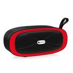 New Rixing NR4022 Portable Stereo Surround Soundbar Bluetooth Speaker with Microphone, Support TF Card FM(Red)