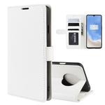 For OnePlus 7T R64 Texture Single Fold Horizontal Flip Leather Case with Holder & Card Slots & Wallet(White)