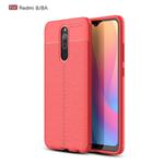 For Xiaomi Redmi 8  Litchi Texture TPU Shockproof Case(Red)