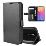 For Xiaomi Redmi 8A R64 Texture Single Fold Horizontal Flip Leather Case with Holder & Card Slots & Wallet(Black)