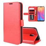 For Xiaomi Redmi 8A R64 Texture Single Fold Horizontal Flip Leather Case with Holder & Card Slots & Wallet(Red)