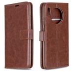 For Huawei Mate 30 Crazy Horse Texture Horizontal Flip Leather Case with Holder & Card Slots & Wallet & Photo Frame(Brown)