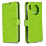 For Huawei Mate 30 Crazy Horse Texture Horizontal Flip Leather Case with Holder & Card Slots & Wallet & Photo Frame(Green)