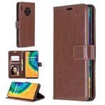 For Huawei Mate 30 Pro Crazy Horse Texture Horizontal Flip Leather Case with Holder & Card Slots & Wallet & Photo Frame(Brown)