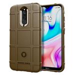 For Xiaomi Redmi 8A Full Coverage Shockproof TPU Case(Brown)
