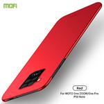 For MOTO P50 Note / One ZOOM MOFI Frosted PC Ultra-thin Hard Case(Red)