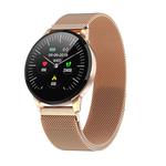 S16 1.22 inch TFT Color Screen Smart Watch IP67 Waterproof,Metal Watchband,Support Call Reminder /Heart Rate Monitoring/Blood Pressure Monitoring/Sleep Monitoring(Gold)