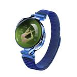 Z38 1.04 inch IPS Color Screen Women Smart Watch IP67 Waterproof,Support Call Reminder /Heart Rate Monitoring/Blood Pressure Monitoring/Sleep Monitoring(Blue)