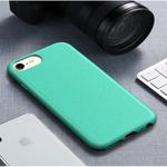 For iPhone7 & 8 Starry Series Shockproof Straw Material + TPU Protective Case(Green)