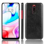 For Xiaomi Redmi 8 Shockproof Litchi Texture PC + PU Case(Black)