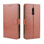For Xiaomi Redmi 8 Retro Crazy Horse Texture Horizontal Flip Leather Case with Holder & Card Slots & Photo Frame(Brown)