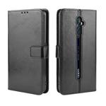 For Oppo Reno2 F / Reno2 Z Retro Crazy Horse Texture Horizontal Flip Leather Case with Holder & Card Slots & Photo Frame(Black)