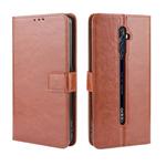 For Oppo Reno2 F / Reno2 Z Retro Crazy Horse Texture Horizontal Flip Leather Case with Holder & Card Slots & Photo Frame(Brown)