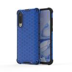 For Xiaomi Mi 9 Lite Shockproof Honeycomb PC + TPU Case(Blue)