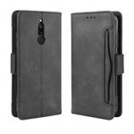 For Xiaomi Redmi 8 Wallet Style Skin Feel Calf Pattern Leather Case with Separate Card Slot(Black)