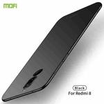 For Xiaomi RedMi 8 MOFI Frosted PC Ultra-thin Hard Case(Black)