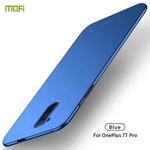 For Oneplus 7T Pro MOFI Frosted PC Ultra-thin Hard Case(Blue)