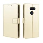 For LG K40S  Retro Crazy Horse Texture Horizontal Flip Leather Case with Holder & Card Slots & Photo Frame(Gold)