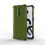 For Oppo Reno Ace Shockproof Honeycomb PC + TPU Case(Green)