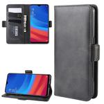 For OPPO A5s (AX5s) Dual-side Magnetic Buckle Horizontal Flip Leather Case with Holder & Card Slots & Wallet(Black)