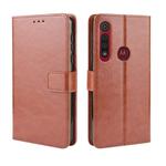 For  Motorola Moto G8 Play Retro Crazy Horse Texture Horizontal Flip Leather Case with Holder & Card Slots & Photo Frame(Brown)