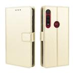 For  Motorola Moto G8 Play Retro Crazy Horse Texture Horizontal Flip Leather Case with Holder & Card Slots & Photo Frame(Gold)