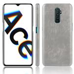 For Oppo Realme X2 Pro / Reno Ace Shockproof Litchi Texture PC + PU Case(Gray)
