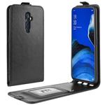 For Oppo Reno2 F / Reno2 Z  Crazy Horse Vertical Flip Leather Protective Case(Black)