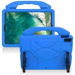 For iPad Pro 10.5 inch  EVA Flat Anti Falling Protective Shell with Thumb Bracket(Blue)