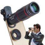 DSDZ-18XWYJ Cell Phone Lens Universal 18X Optical Zoom Lens Manual Telescope Lens with Clamp
