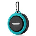 C6a Outdoor Chuck Wireless Bluetooth Car Speaker Suction Cup Speaker, Support TF Card(Blue)