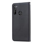 For Xiaomi Redmi Note 8T Knead Skin Texture Horizontal Flip Leather Case with Photo Frame & Holder & Card Slots & Wallet(Black)