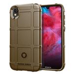 For Huawei Honor Play 3e Full Coverage Shockproof TPU Case(Brown)