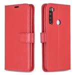For Xiaomi Redmi Note 8 Crazy Horse Texture Horizontal Flip Leather Case with Holder & Card Slots & Wallet & Photo Frame(Red)